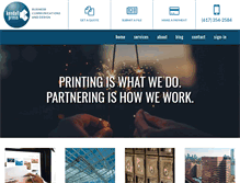 Tablet Screenshot of kendall-press.com